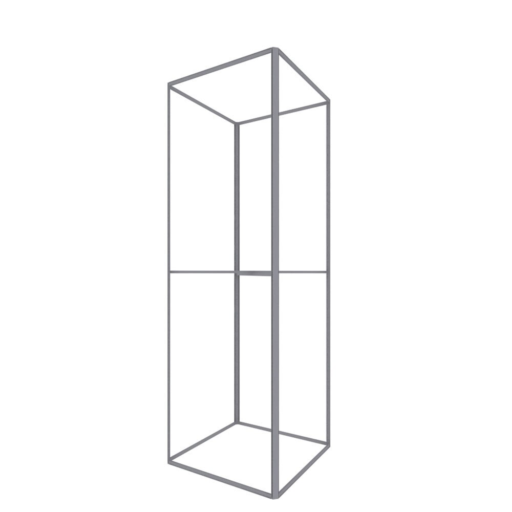 60D Big Sky Square Tower Silver Frame NON-Backlit — 4x12 Graphic Package